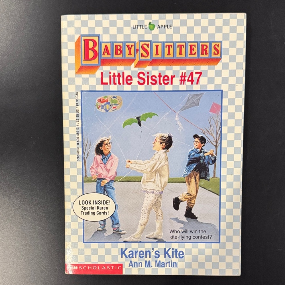 Baby-Sitters Little Sister #47: Karen’s Kite - Vintage Paperback Novel